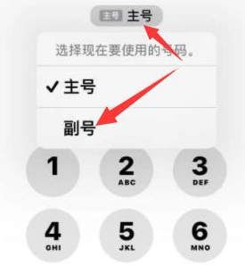 安图苹果14维修店分享iPhone 14 Pro Max使用副卡打电话的方法 