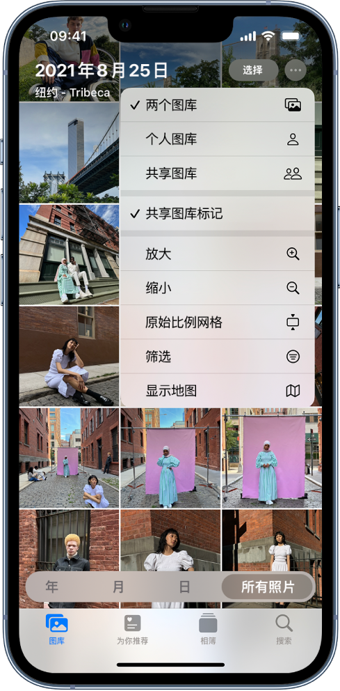安图苹果手机维修分享升级 iOS 16.1 后，如何设置或加入 iCloud 共享照片图库 