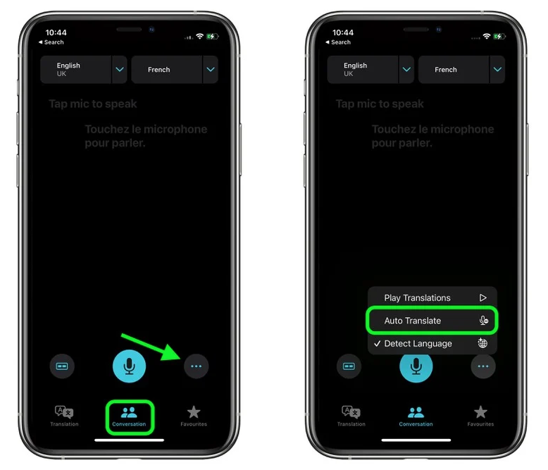 安图苹果手机维修分享iOS 15 “翻译” App 新改进 