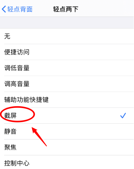 安图苹果手机维修分享iPhone12如何启用双击截屏 