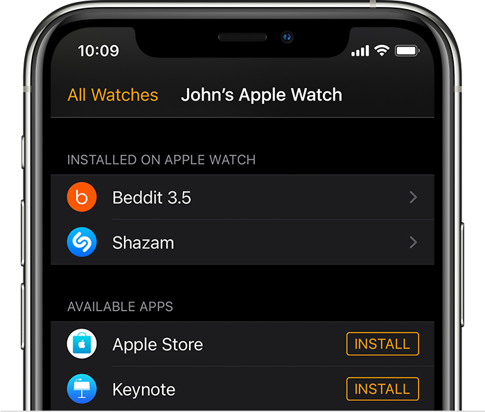 安图苹果手机维修分享如何在 Apple Watch 上下载应用 