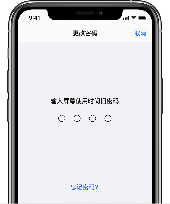 安图苹果手机维修分享iOS 14 忘记屏幕使用时间密码怎么办 